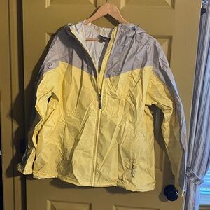 Yellow and Gray lightweight Jacket